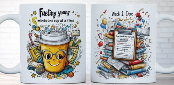 Mokken leerkracht verschillende print