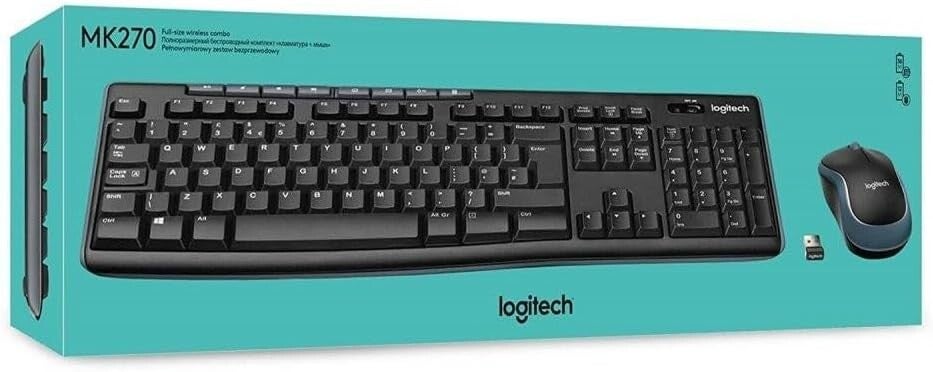 Kit Clavier Souris sans fil Logitech MK270
