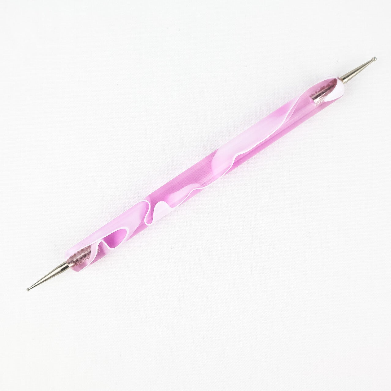 1 Spotswirl / 2-Seitiges Dotting Tool rosa für Nail Art - Nageldesign
