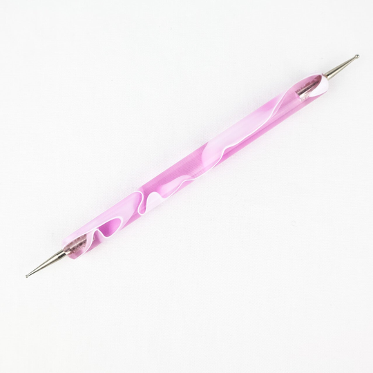 1 Spotswirl / 2-Seitiges Dotting Tool rosa für Nail Art - Nageldesign