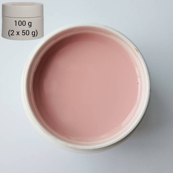 100g = 2 x 50 g UV/LED Nice Cover Gel, Classic Line, Camouflage / Make-Up Gel - Studioqualität