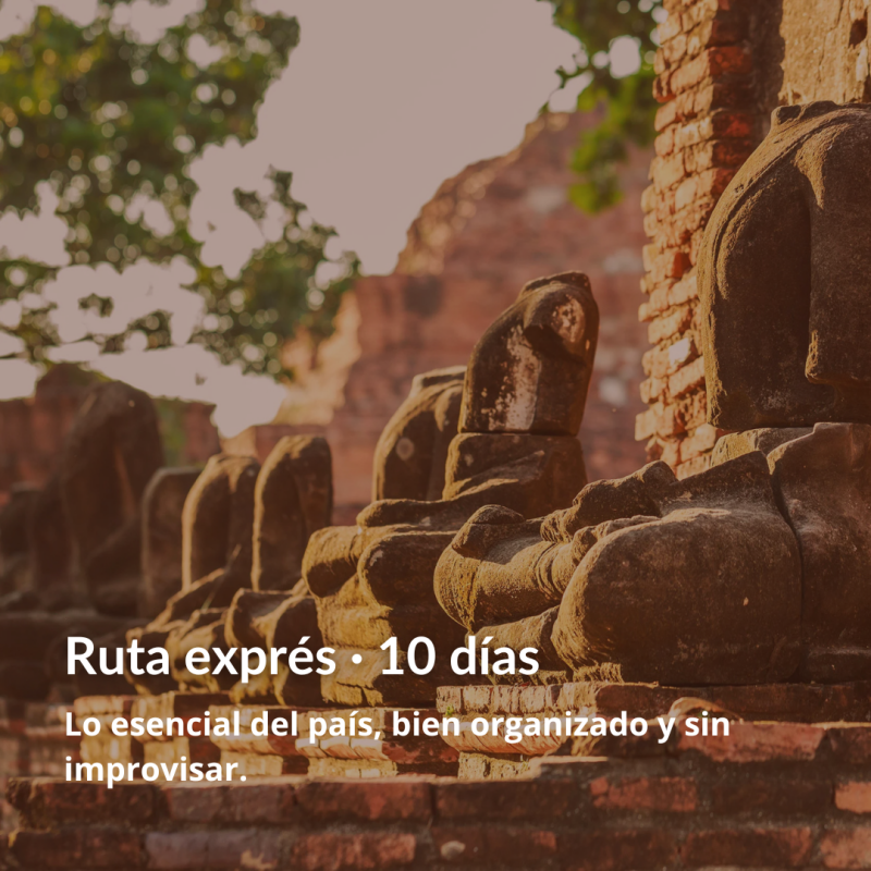 Viaje exprés por tailandia
