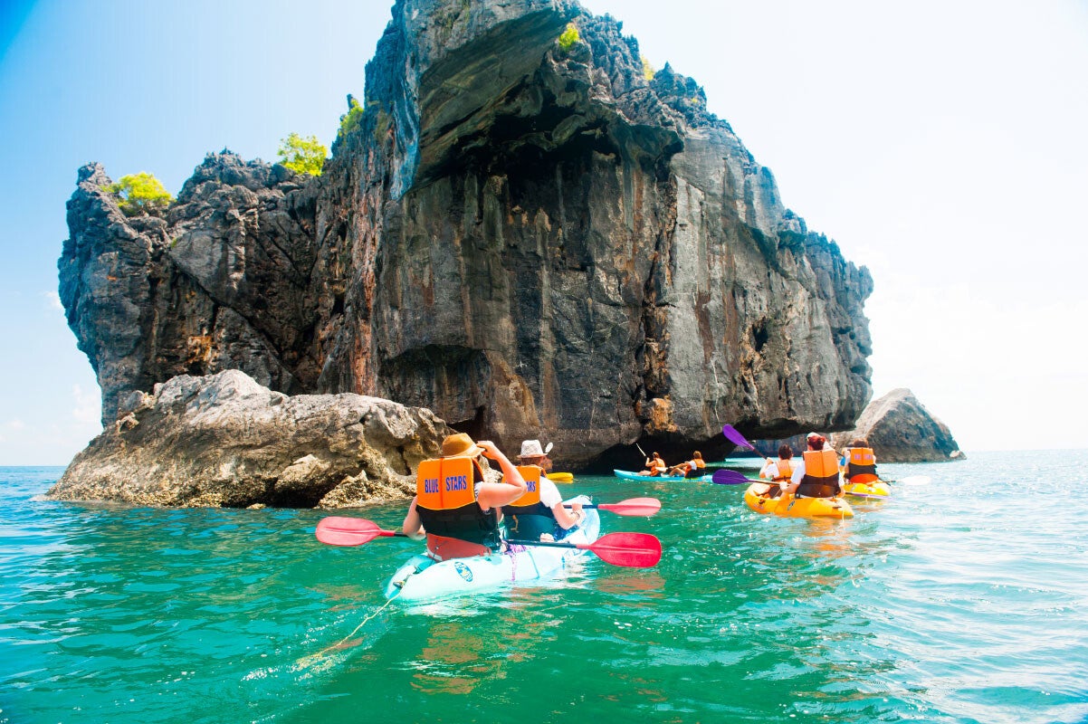 Tour a Ang Thong con kayak incluido