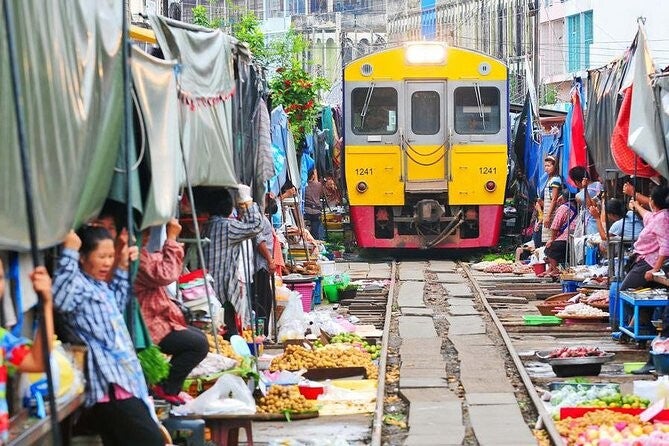 Excursión a Ayutthaya y mercados en español