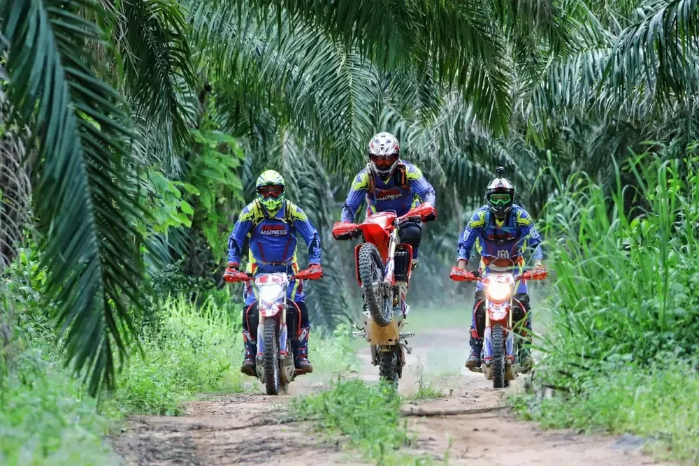 Tour de e nduro en Koh Samui