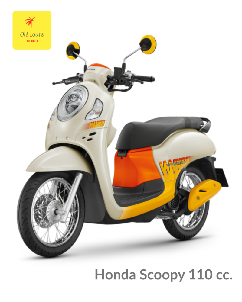 Alquiler de scooters en Koh Samui con entrega en tu alojamiento