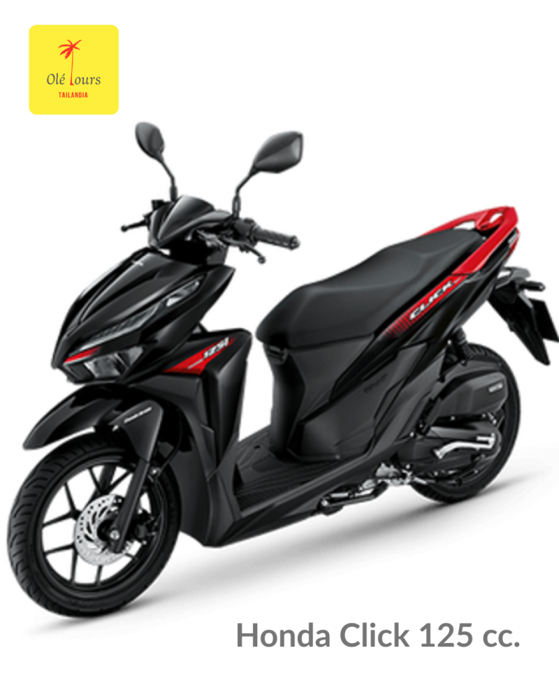 Moto de alquiler Koh Samui 125cc