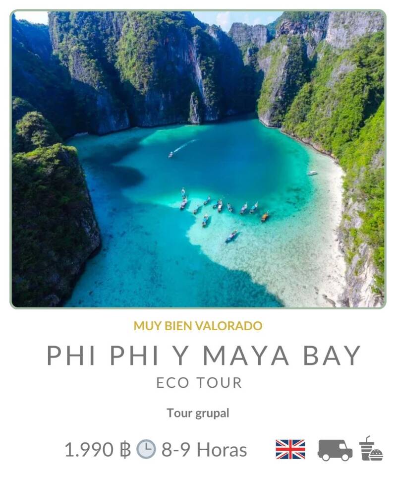 Phi Phi Y Maya Bay ECO Tour 