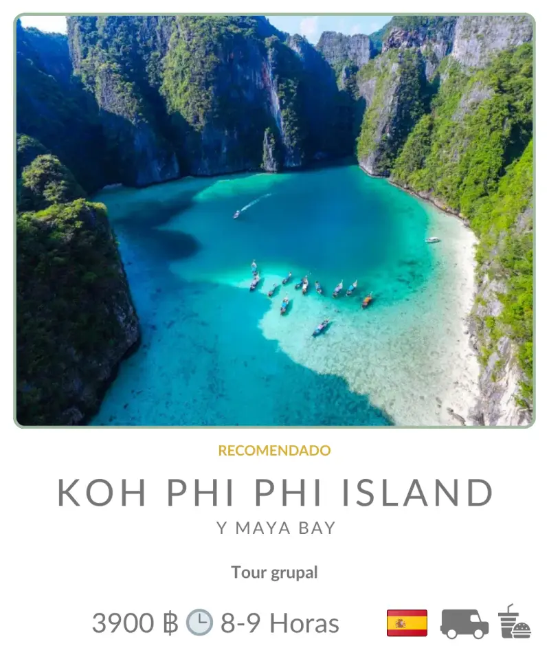 PhiPhi Y Maya Bay Tour en Español