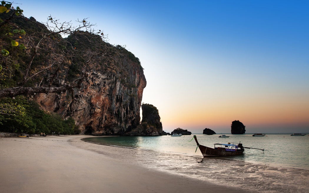 Tour en long tail al atardecer en Krabi