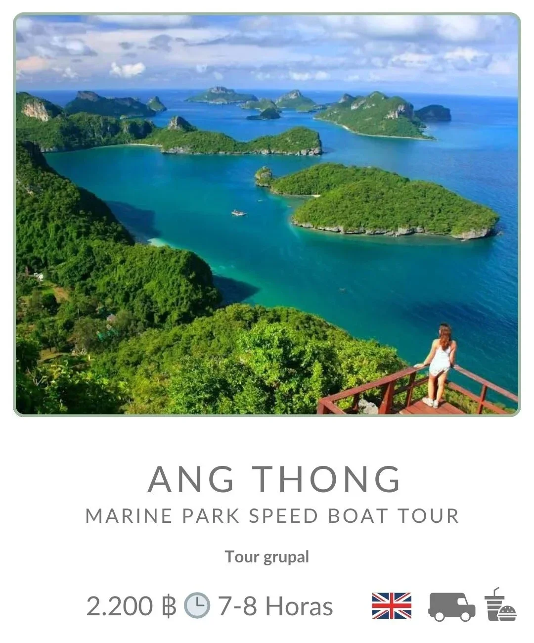 Tour a Ang Thong desde Koh Samui