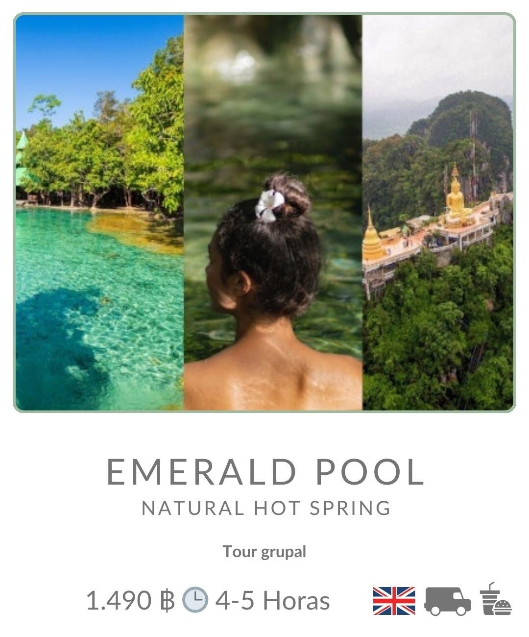 Emerald Pool Krabi - Piscina esmeralda Krabi