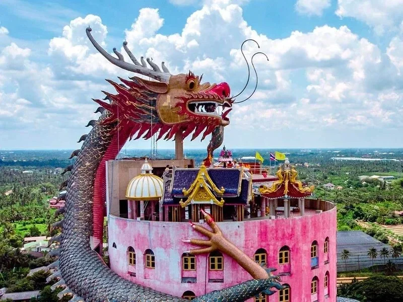Tour al templo Dragón en español