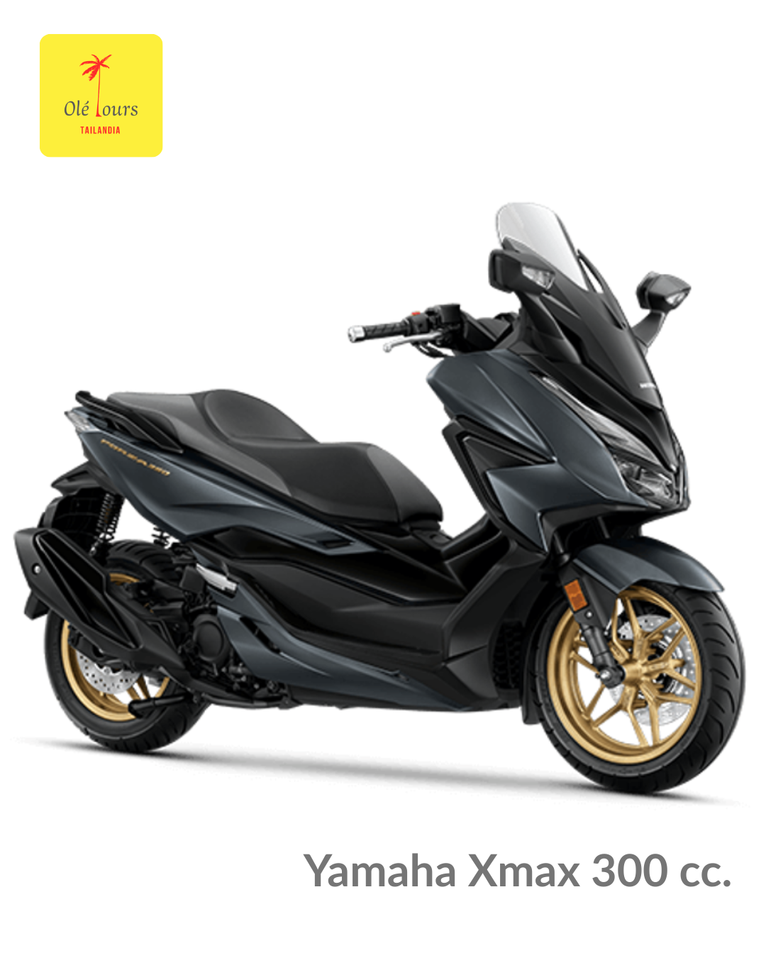 Alquiler en español en Koh Samui Yamaha Xmax 300cc