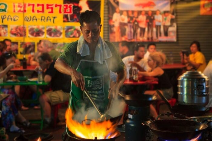 Tour foodie en Bangkok en español
