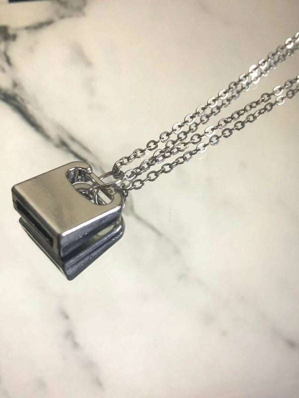 Lock necklace