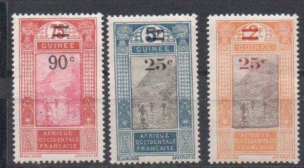 a102- französisch Guinea/ Guinee Nr. 109-111 ungebraucht/ *