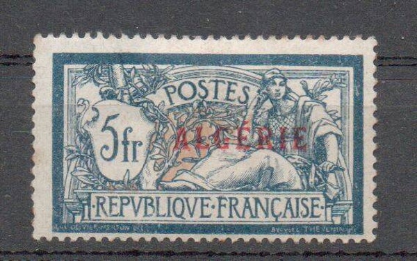 a112- französisch Algerien Nr. 22 ungebraucht/ *