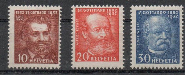 a161- Schweiz Nr. 259-261 ungebraucht/ *