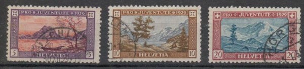 a163- Schweiz Nr. 235-237 gestempelt/ used