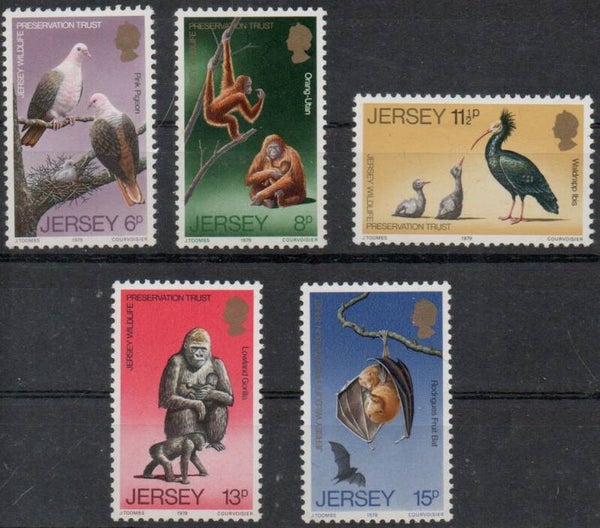 a174- Jersey Nr. 207-211 postfrisch/ ** 207 ungebraucht/ *