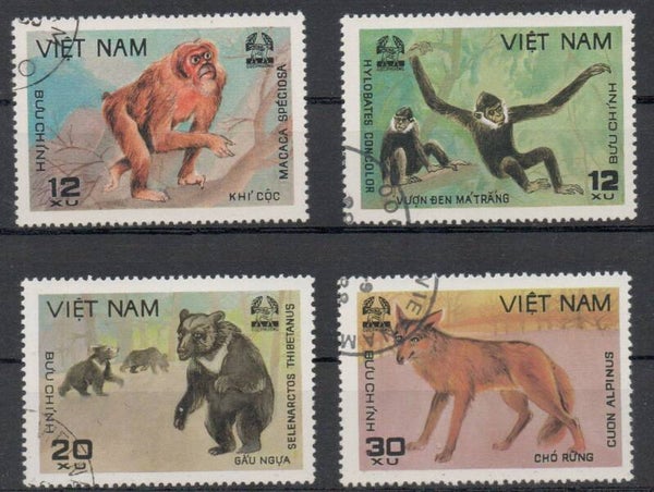 a177- Vietnam Nr. 1155-1158 gestempelt/ o