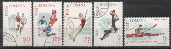 a182- Rumänien Nr. 2452-2456 gestempelt/ o