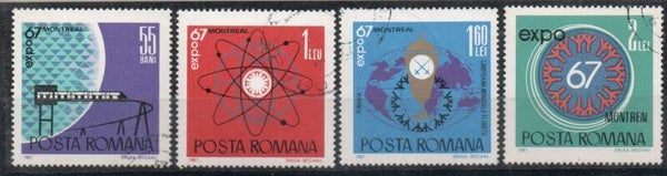 a184- Rumänien Nr. 2635-2638 gestempelt/ o