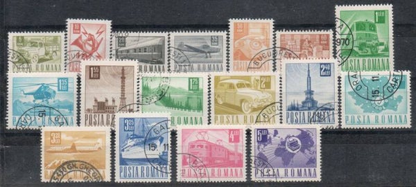 a185- Rumänien Nr. 2639-2645, 2647, 2649-2657 gestempelt/ o