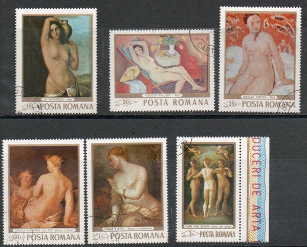 a188- Rumänien Nr. 2755-2760 gestempelt/ o