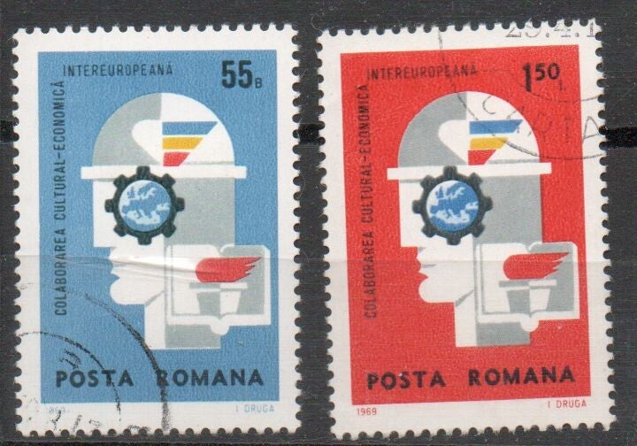 a190- Rumänien Nr. 2764-2765 gestempelt/ o