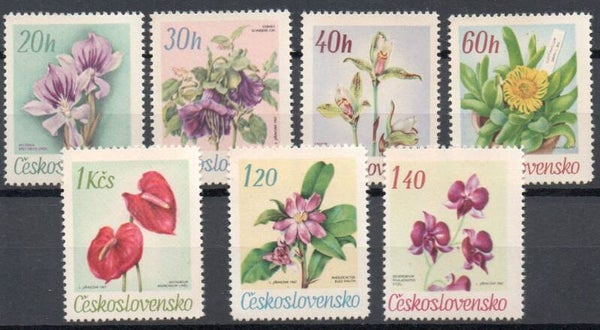 a198- Tschechoslowakei Nr. 1724-1730 postfrisch/ **