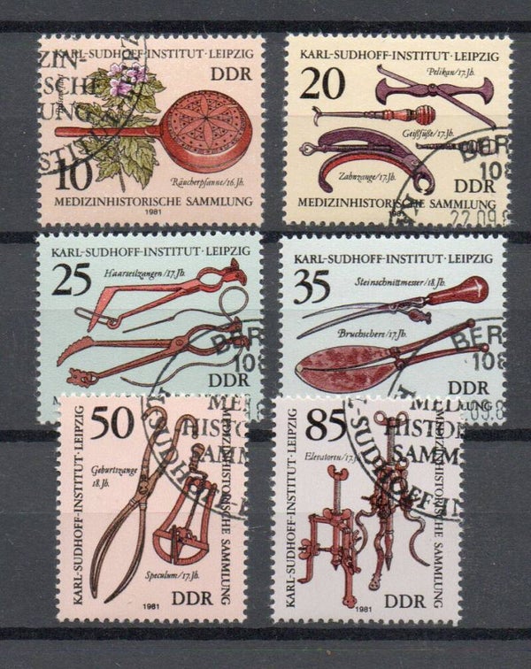 DDR Nr. 2640-2645 gestempelt/ o