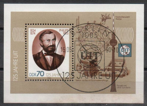 DDR Block Nr. 101 mit ESST gestempelt/ o