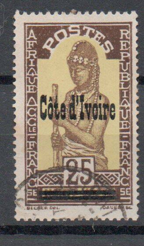 a220- französisch Elfenbeinküste Nr. 96 gestempelt/ o