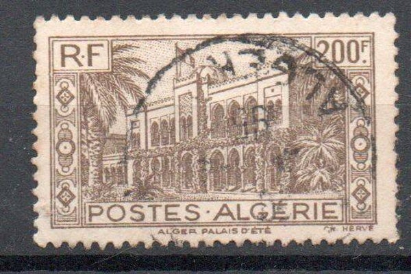 a235a- französisch Algerien Nr. 202 gestempelt/ o