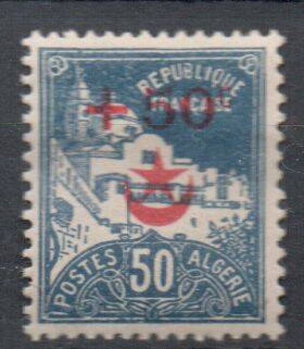 a246a- französisch Algerien Nr. 66 postfrisch/ **