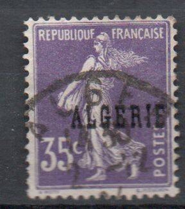 a247a- französisch Algerien Nr. 12 gestempelt/ o