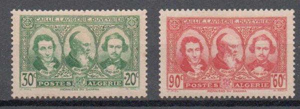 a253b- französisch Algerien Nr. 154-155 postfrisch/ **