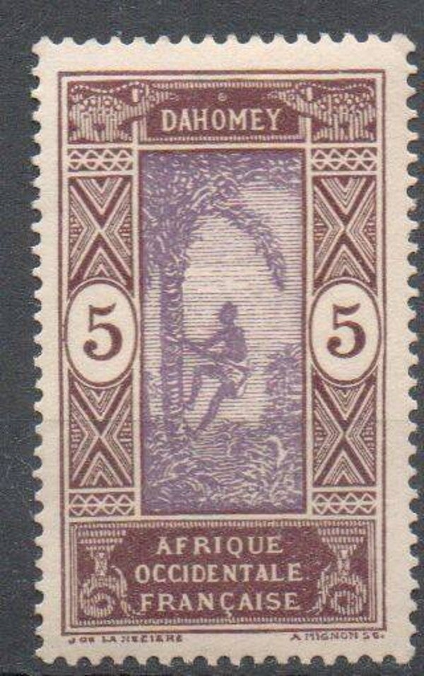 a256- französisch Dahomey Nr. 59 postfrisch/ **