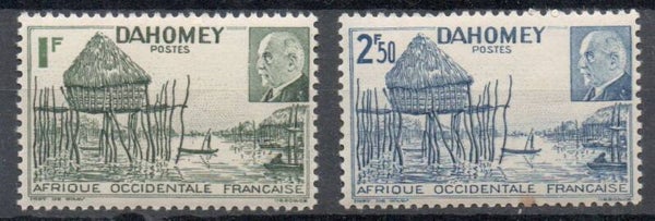 a257- französisch Dahomey Nr. 154-155 ungebraucht/ *