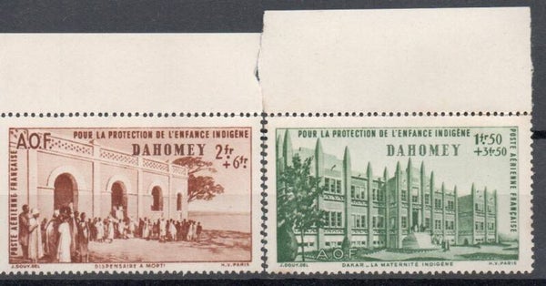 a261- französisch Dahomey Nr. 156-157 postfrisch/ **