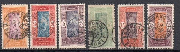 a264- französisch Dahomey Nr. 59-64 gestempelt/ o