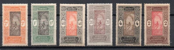 a265- französisch Dahomey Nr. 43-44, 47, 52, 55-56 postfrisch/ **