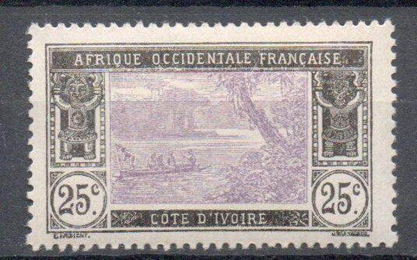 a277b- französisch Elfenbeinküste Nr. 65 postfrisch/ **