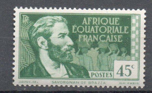 a283- französisch Äquatorialafrika Nr. 41 postfrisch/ **