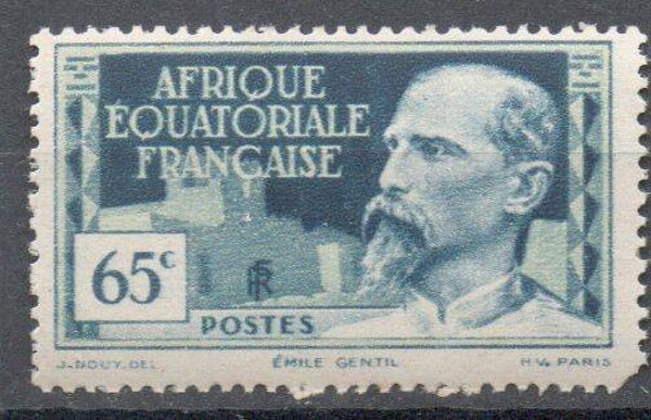 a285- französisch Äquatorialafrika Nr. 45 postfrisch/ **