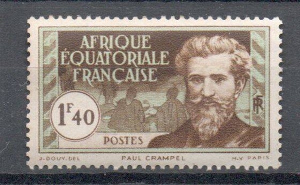 a287- französisch Äquatorialafrika Nr. 54 postfrisch/ **