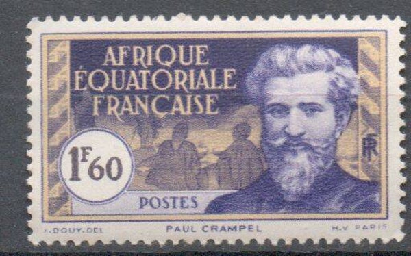a288- französisch Äquatorialafrika Nr. 56 postfrisch/ **