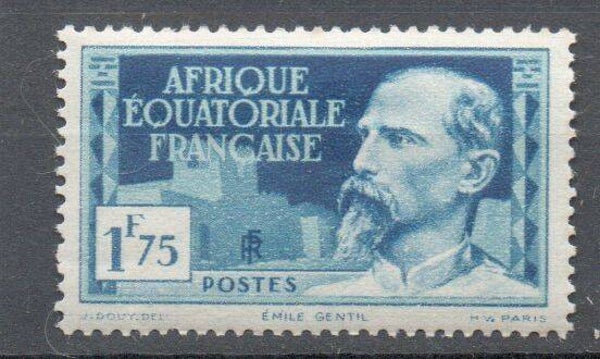 a289- französisch Äquatorialafrika Nr. 58 postfrisch/ **